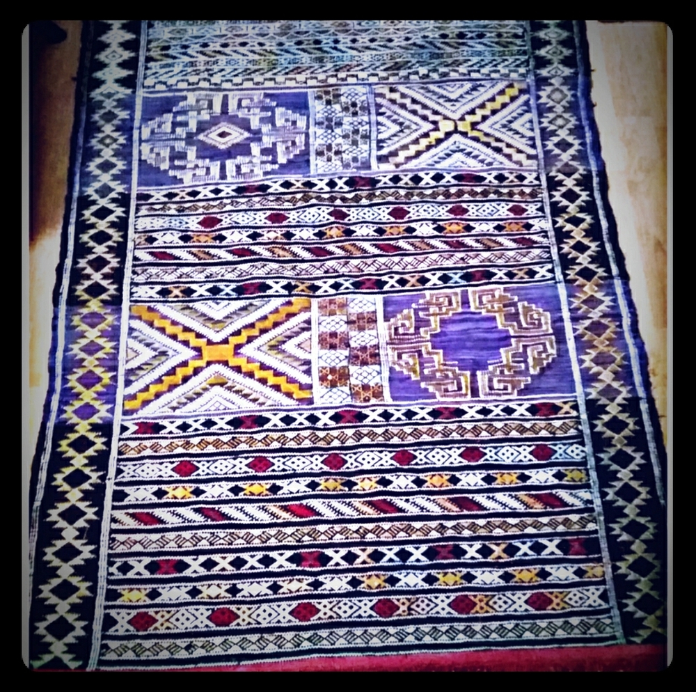 OneOfAKind Rare Colorful Moraccan Beni HandMade